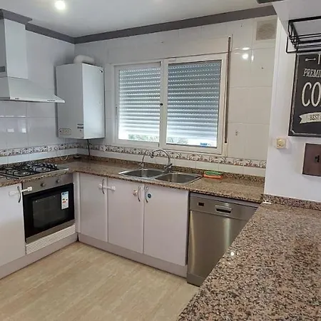 度假居 Pareado Con Jardin Y Vistas En 卡尔佩